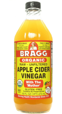 Bragg Usda Organic Raw Unfiltered Apple Cider Vinegar 16 Oz. With Mother