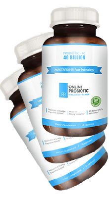 Organic Probiotic (Deep Immune System Support) 40 Billion CFU’s 7 